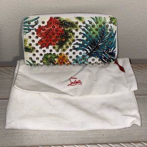 Panettone zipped vertical compact wallet